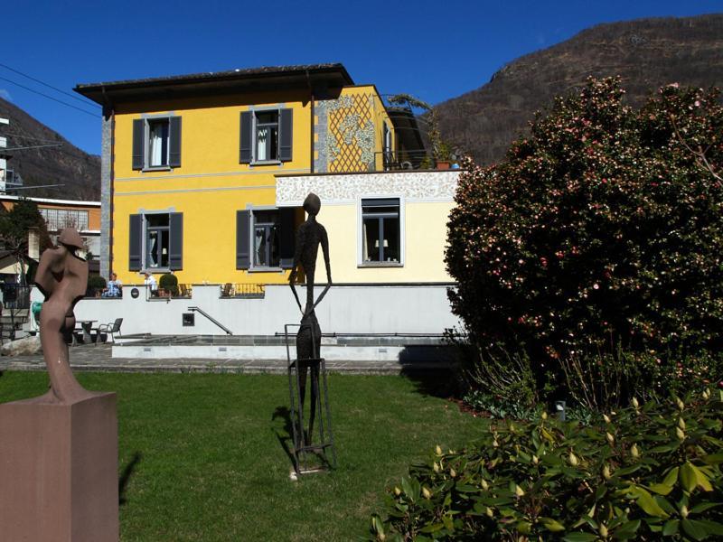 Bed and Breakfast Ristorante Della Stazione Da Yanelo Intragna Exterior foto